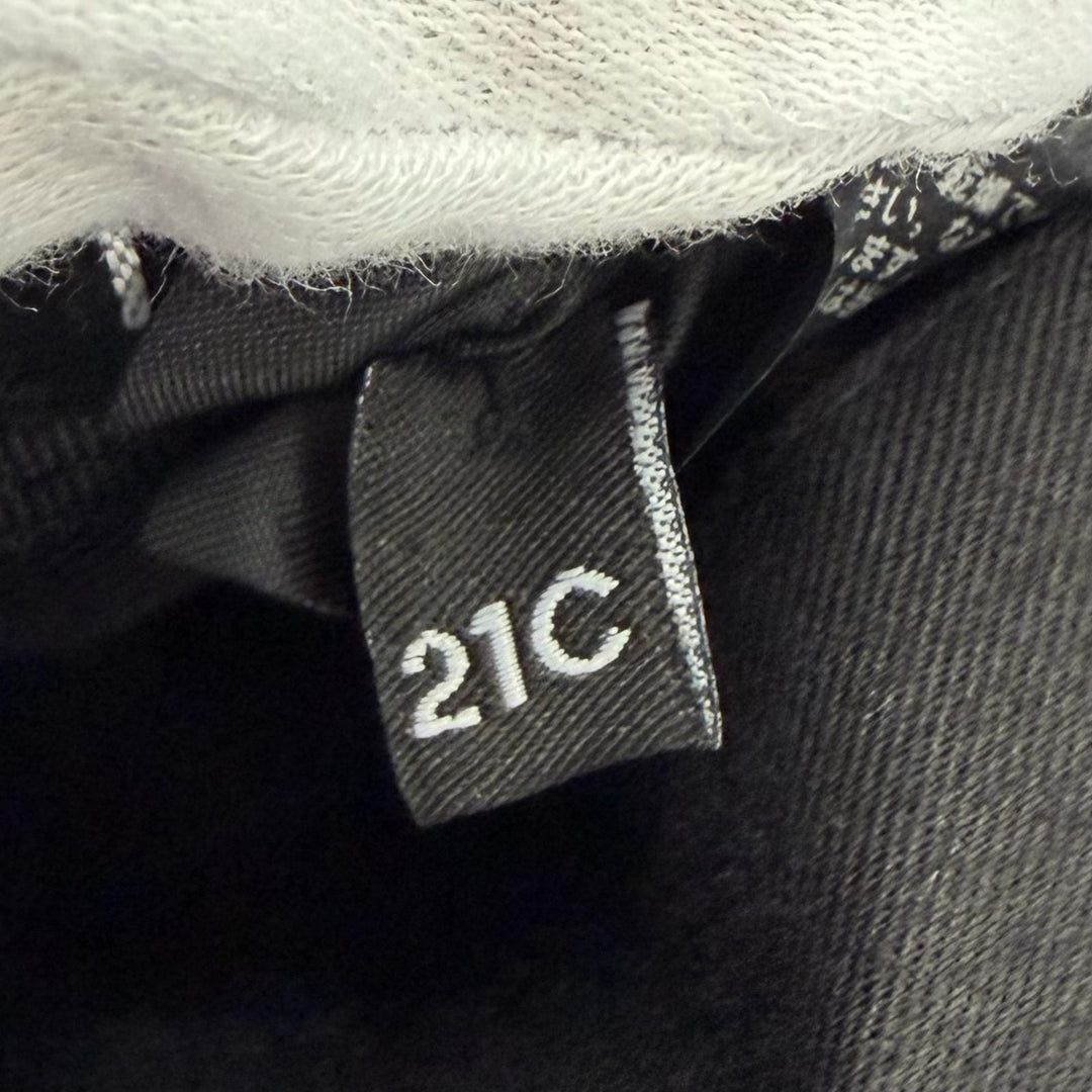 Great CHANEL hat COCO Mark Terry Bucket Hat blue Women M 21C