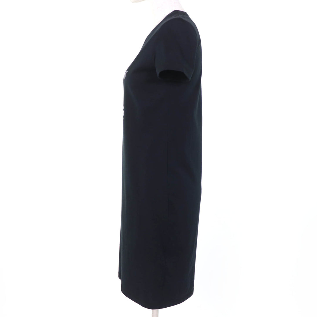 Excellent HERMES one piece Do Re Boucles Short sleeve black Women 34 3H4506DL