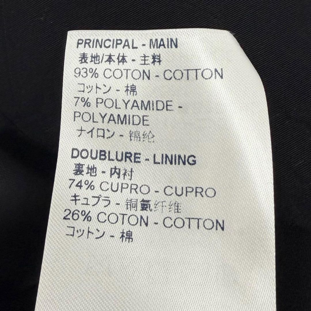 Great LOUIS VUITTON suit Embossed Monogram Double-Breasted black