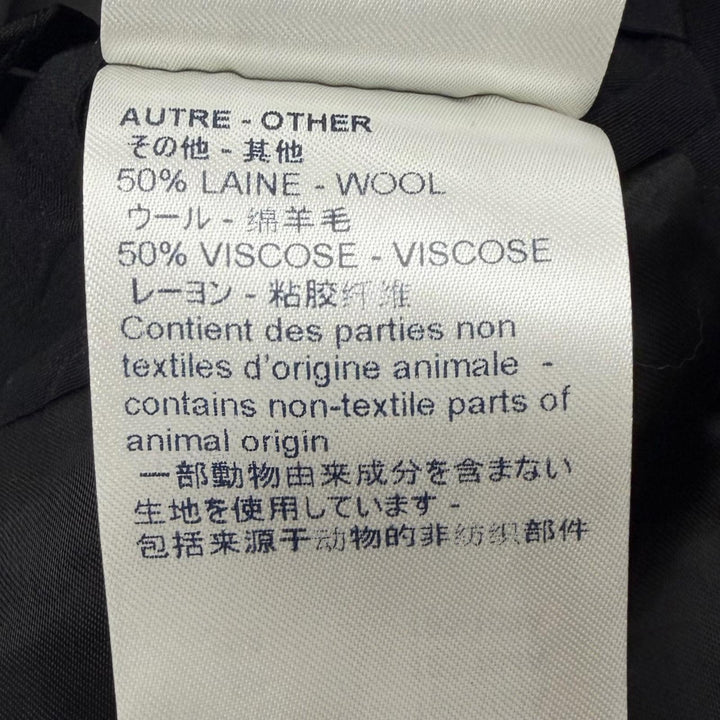 Great LOUIS VUITTON suit Embossed Monogram Double-Breasted black
