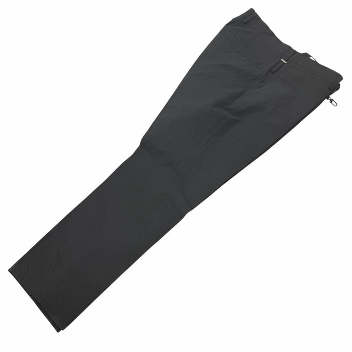 Great LOUIS VUITTON suit Embossed Monogram Double-Breasted black