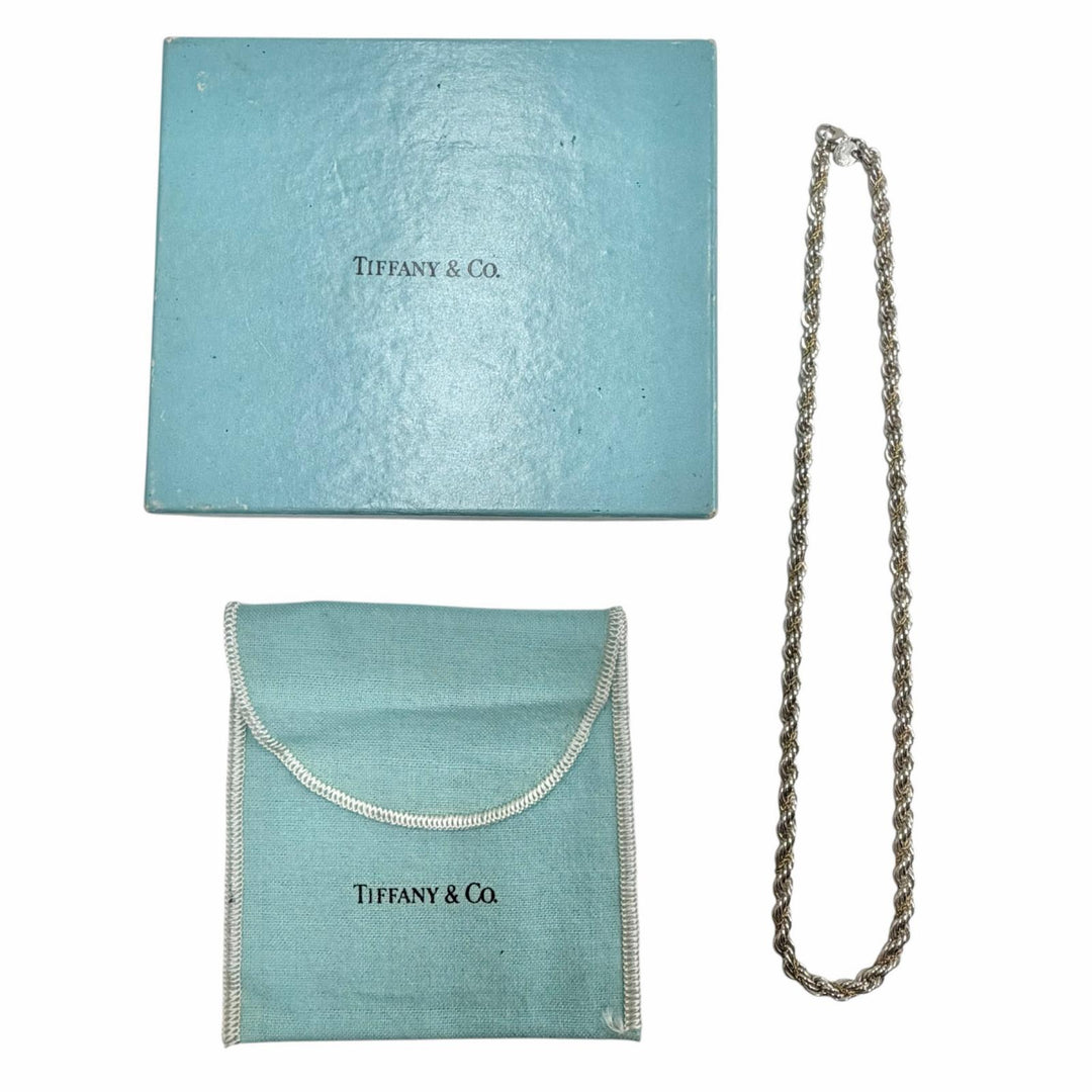 Great TIFFANY&Co. Necklace Silver 925 Women