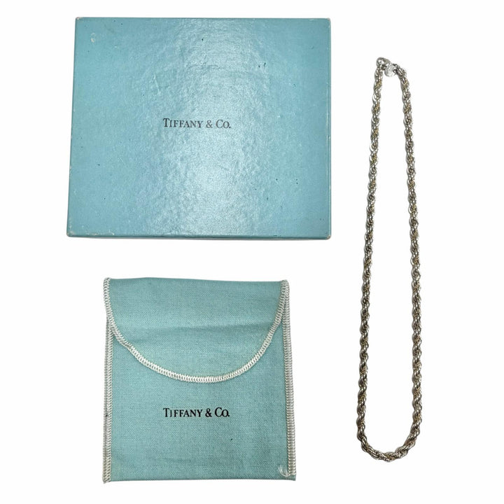 Great TIFFANY&Co. Necklace Silver 925 Women