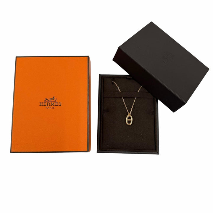 Excellent HERMES Necklace Farandole PM Pink gold 750 Women 25A344374
