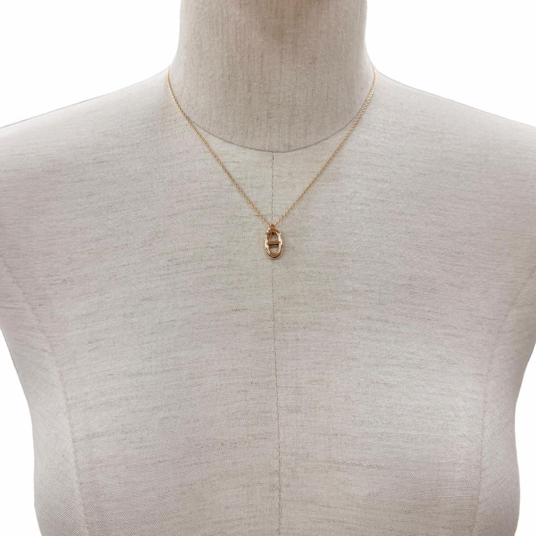 Excellent HERMES Necklace Farandole PM Pink gold 750 Women 25A344374