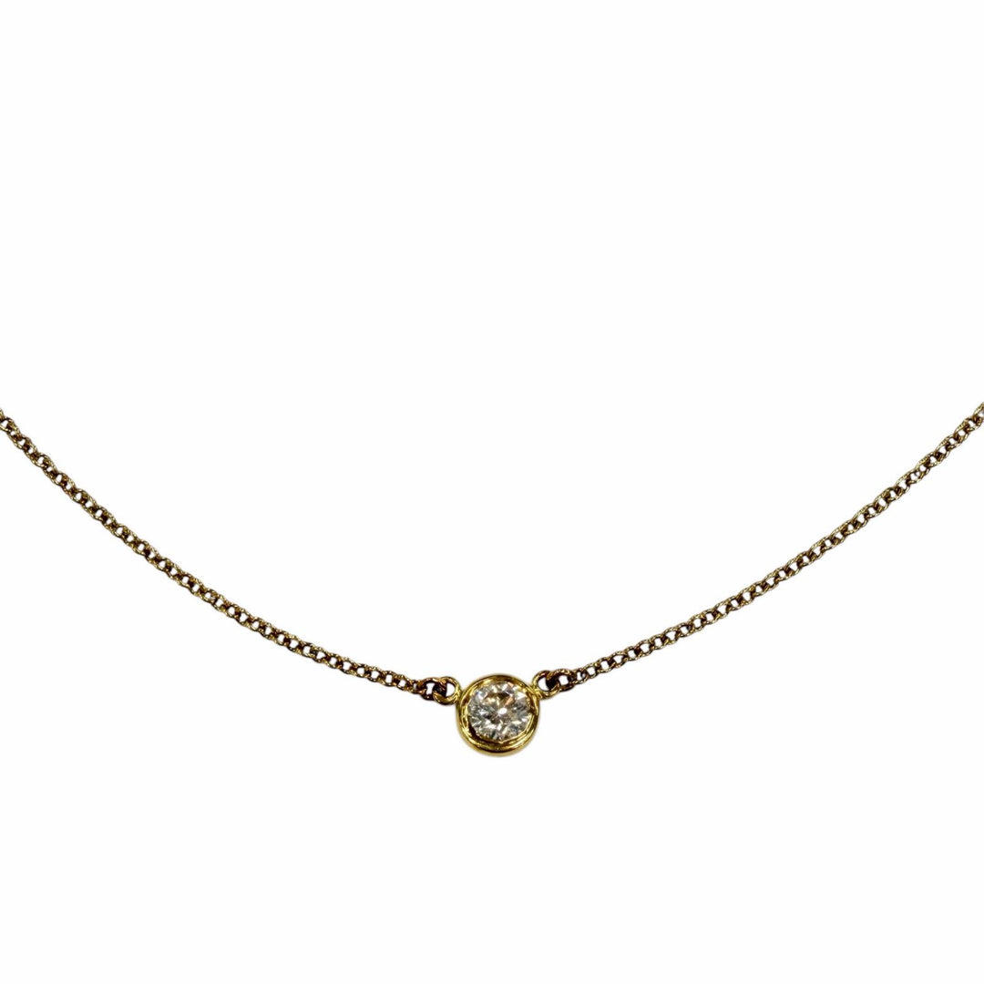 Great TIFFANY&Co. Necklace Yellow Gold 750 Women