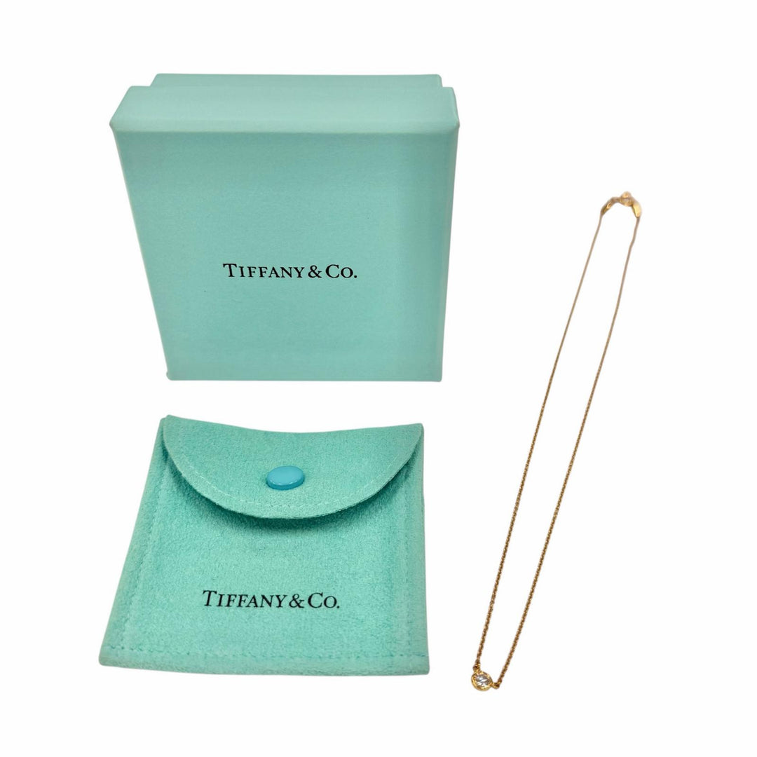 Great TIFFANY&Co. Necklace Yellow Gold 750 Women
