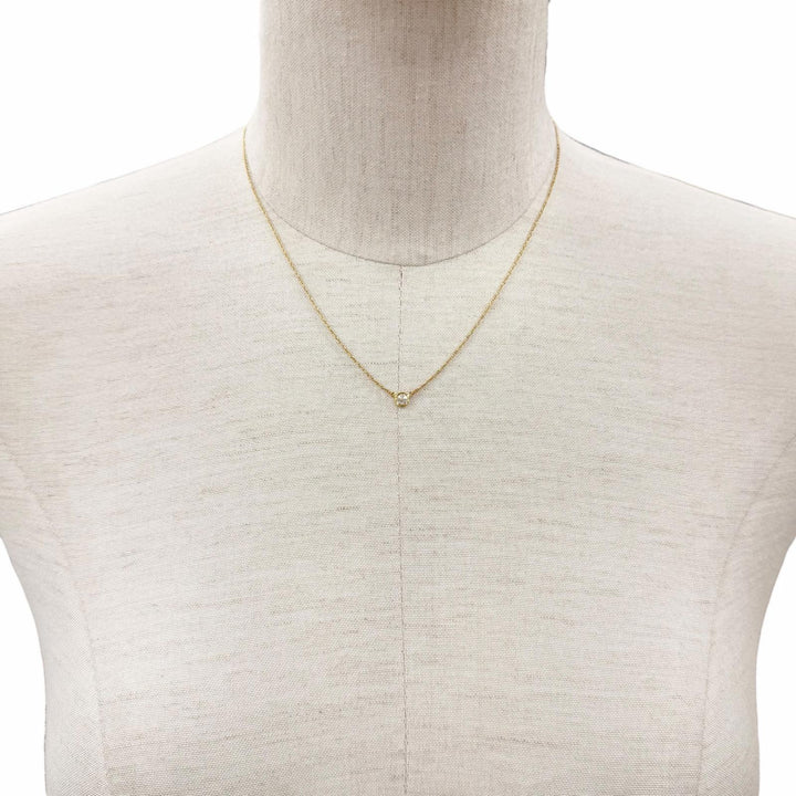 Great TIFFANY&Co. Necklace Yellow Gold 750 Women