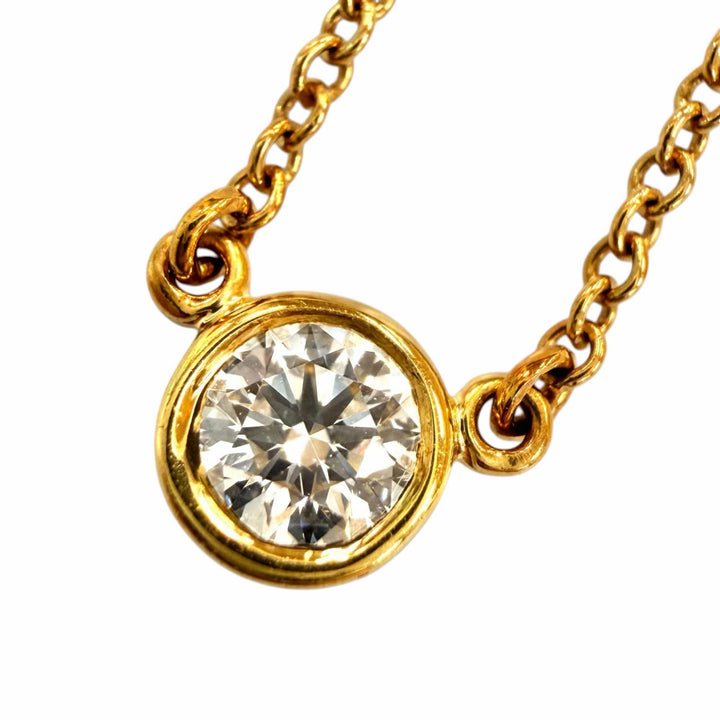 Great TIFFANY&Co. Necklace Yellow Gold 750 Women