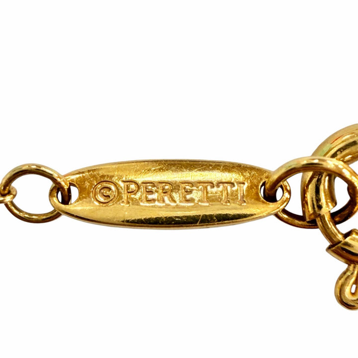 Great TIFFANY&Co. Necklace Yellow Gold 750 Women