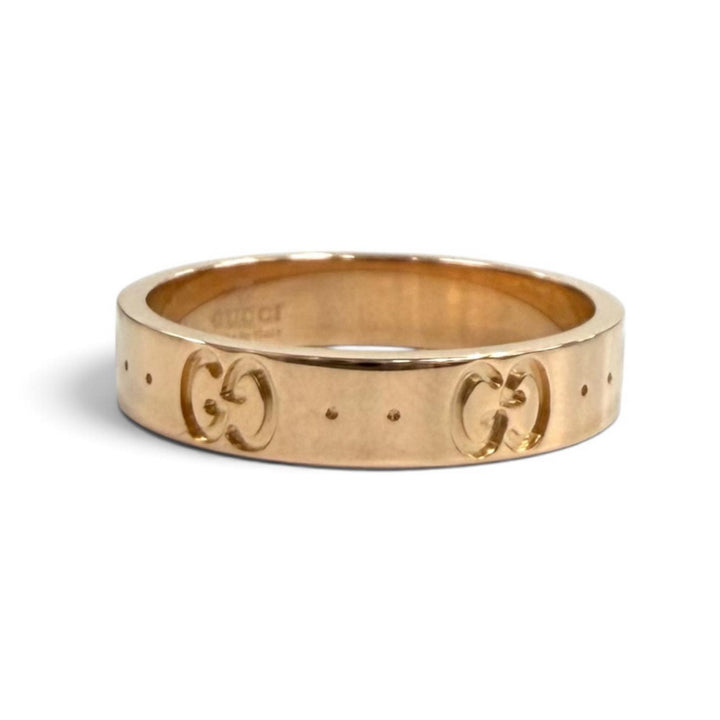 Excellent GUCCI Ring ring Icon ring Pink gold 750(PG) Women 660070