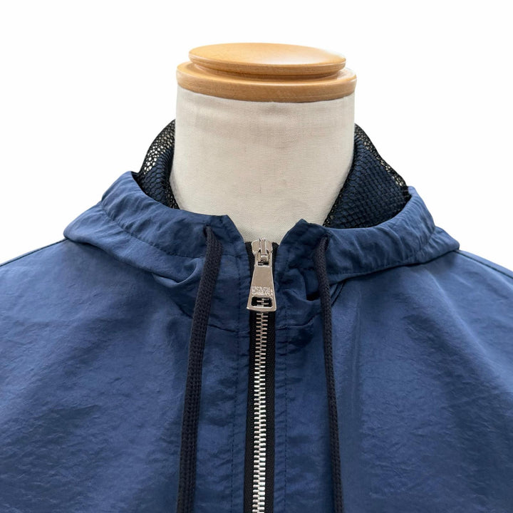 Excellent DOLCE&GABBANA hoodie Navy Nylon mens 44 G9AH5T/G7VND
