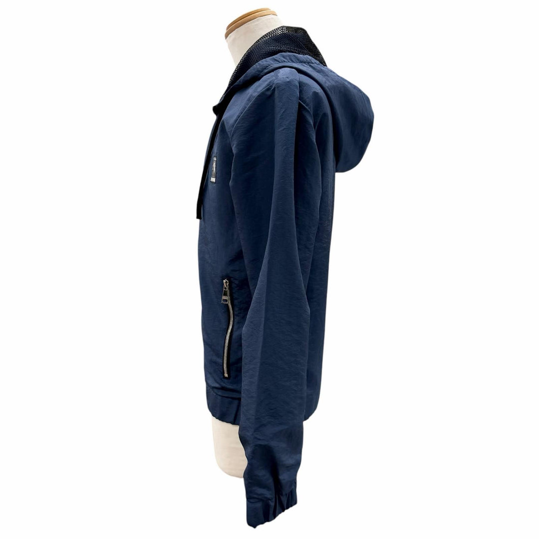 Excellent DOLCE&GABBANA hoodie Navy Nylon mens 44 G9AH5T/G7VND