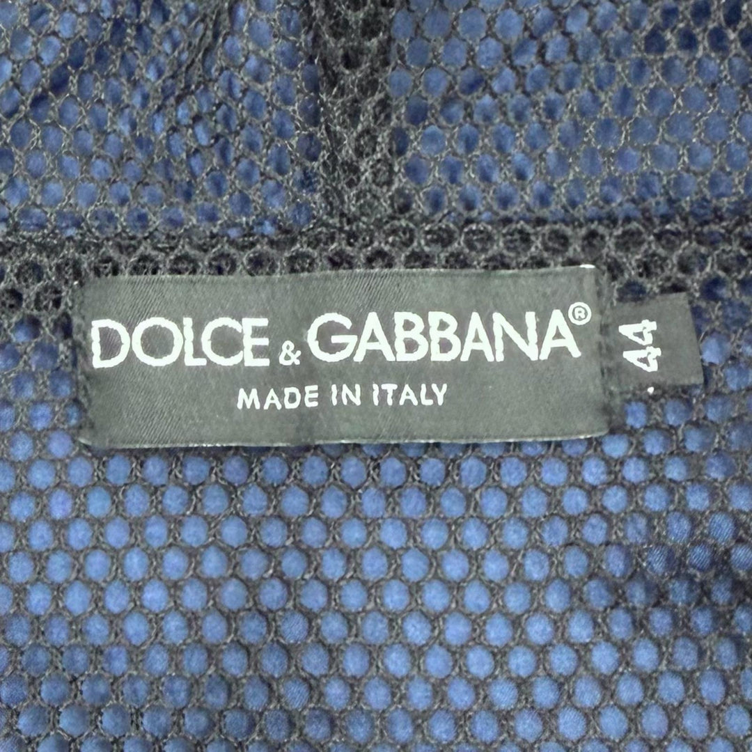 Excellent DOLCE&GABBANA hoodie Navy Nylon mens 44 G9AH5T/G7VND