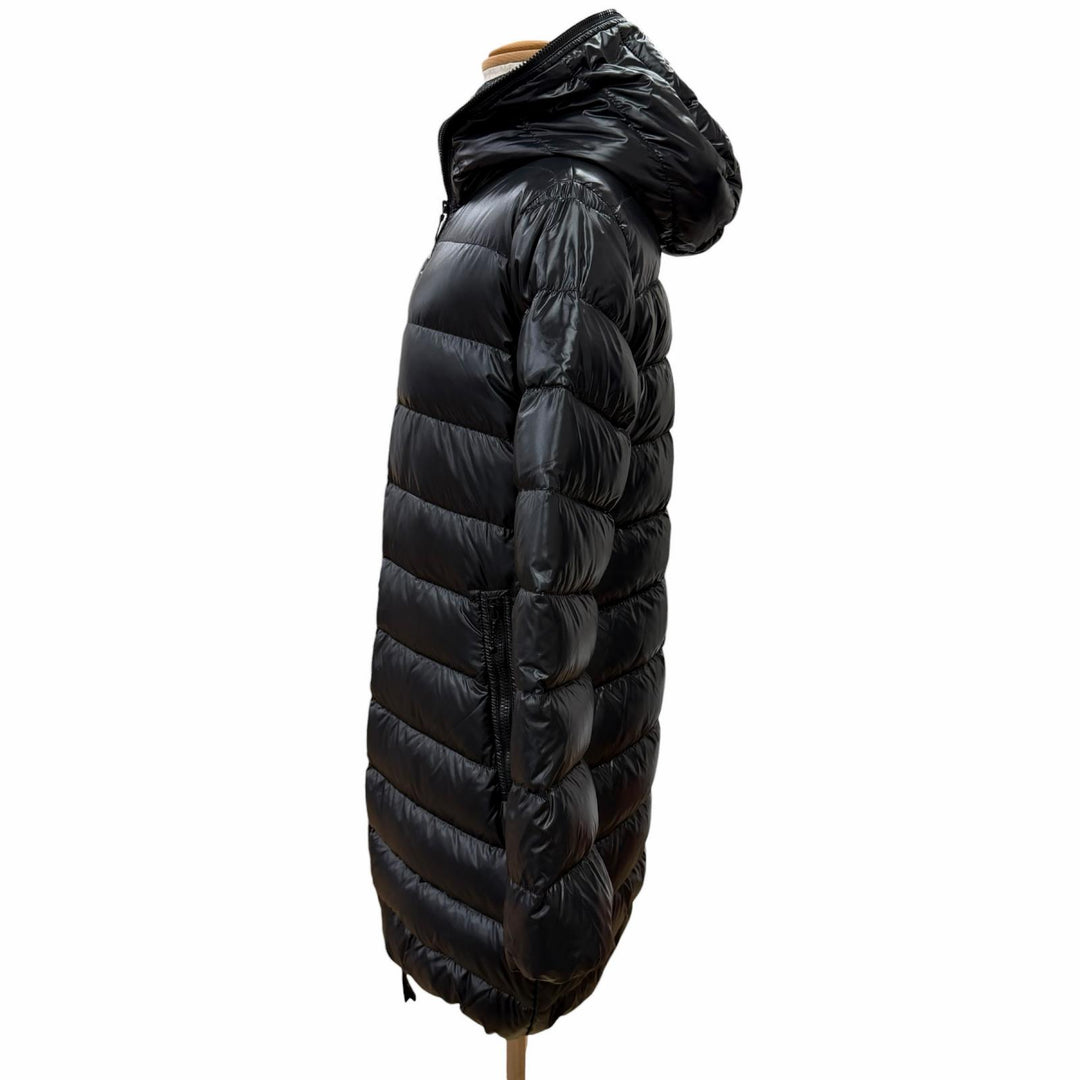 Excellent DUVETICA down coat ACE Aceh Hooded black Nylon Women 42 D8111140N00