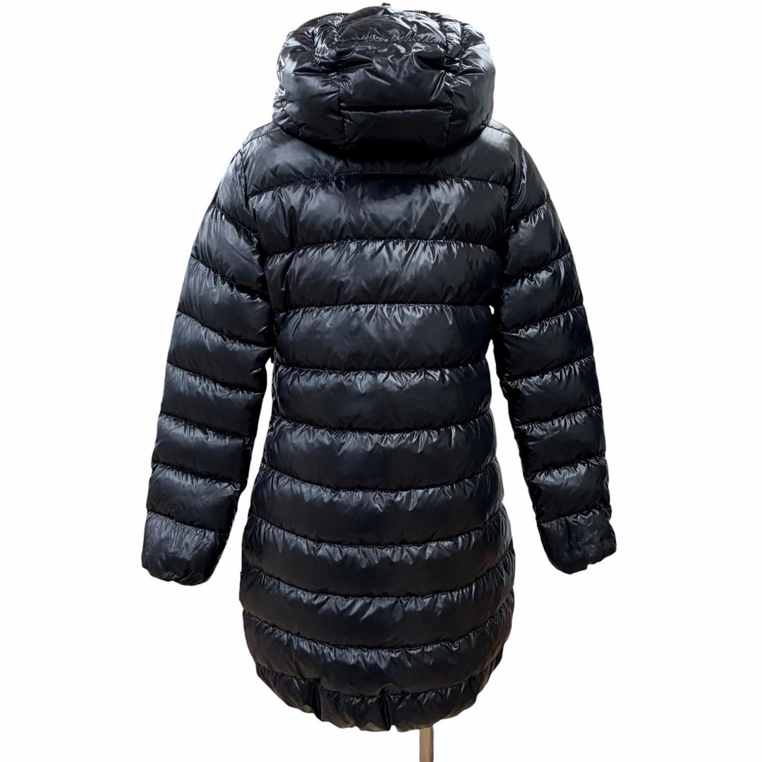 Excellent DUVETICA down coat ACE Aceh Hooded black Nylon Women 42 D8111140N00