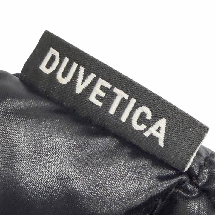 Excellent DUVETICA down coat ACE Aceh Hooded black Nylon Women 42 D8111140N00