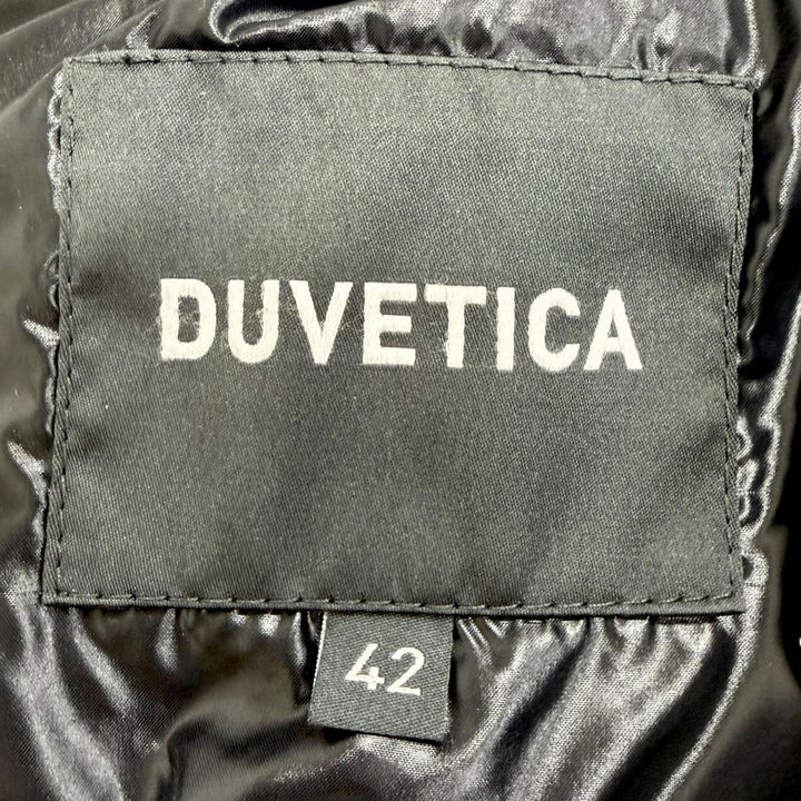 Excellent DUVETICA down coat ACE Aceh Hooded black Nylon Women 42 D8111140N00