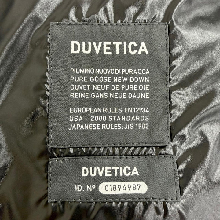 Excellent DUVETICA down coat ACE Aceh Hooded black Nylon Women 42 D8111140N00