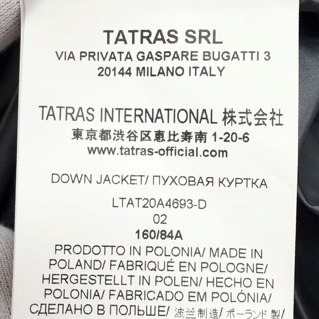 Great TATRAS BABILA Logo patch hooded down jacket down coat 2 LTAT20A4693-D