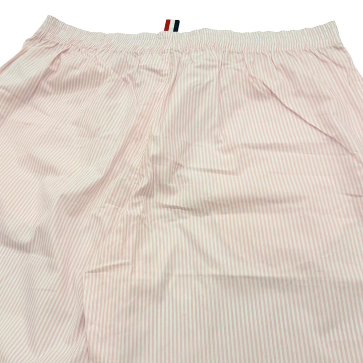 Great THOM BROWNE two-piece set Stripe Pattern Pajamas cotton 4 MPJ001A-08068680