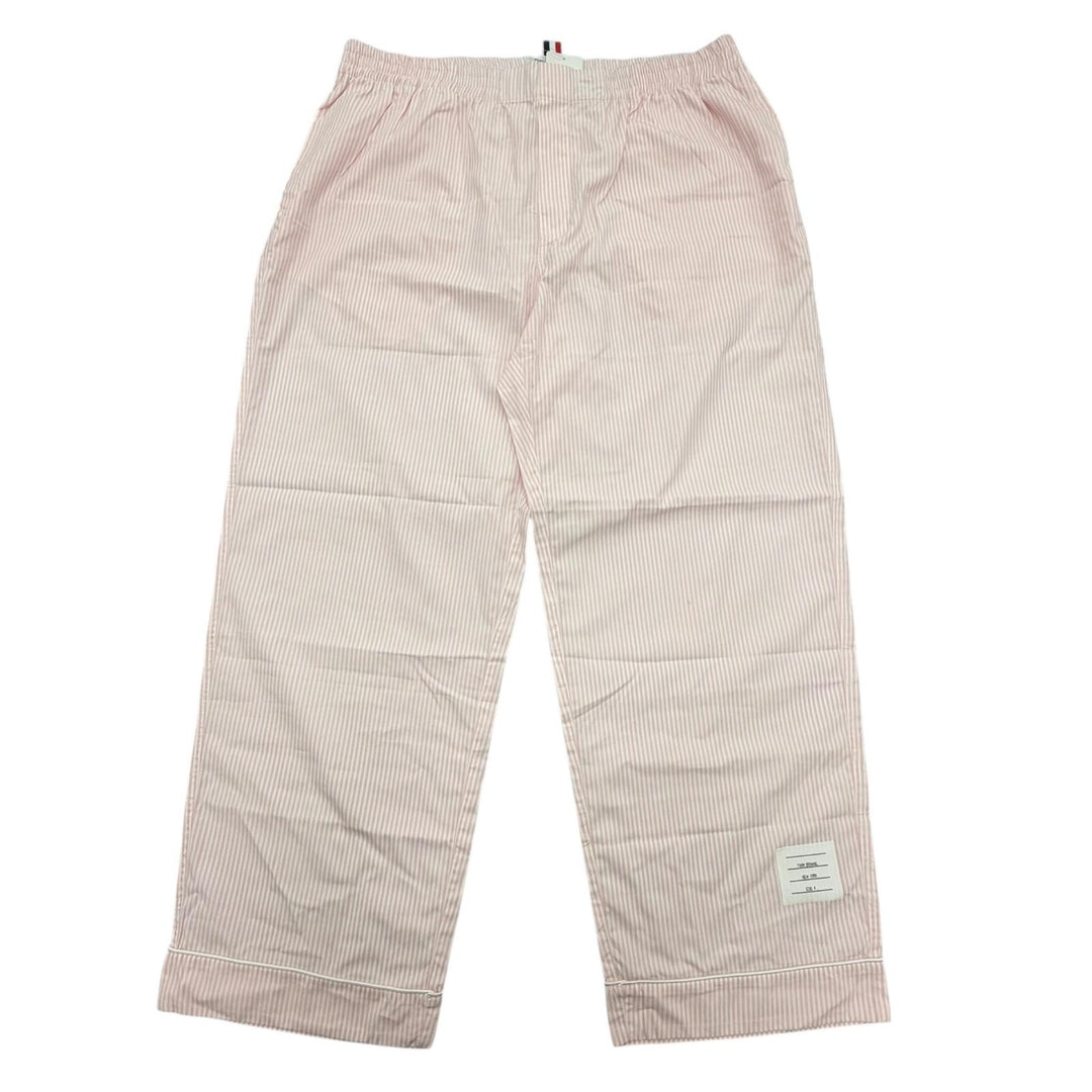 Great THOM BROWNE two-piece set Stripe Pattern Pajamas cotton 4 MPJ001A-08068680