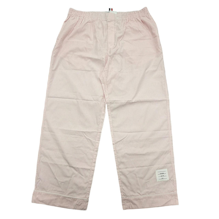 Great THOM BROWNE two-piece set Stripe Pattern Pajamas cotton 4 MPJ001A-08068680