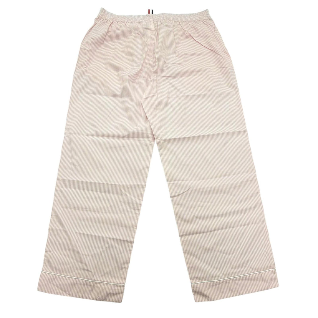 Great THOM BROWNE two-piece set Stripe Pattern Pajamas cotton 4 MPJ001A-08068680