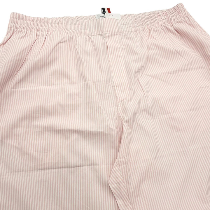 Great THOM BROWNE two-piece set Stripe Pattern Pajamas cotton 4 MPJ001A-08068680