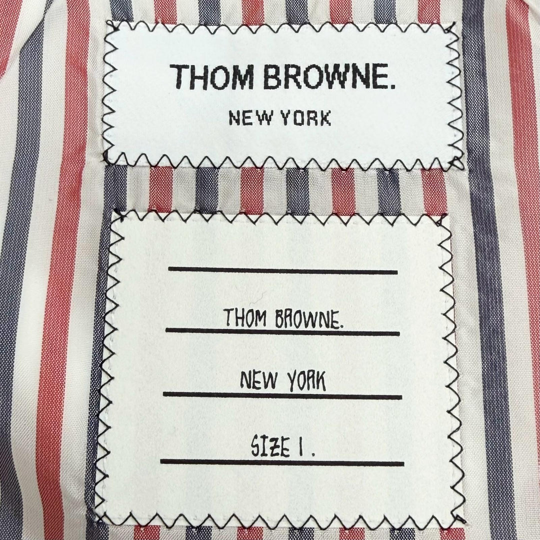 Pristine THOM BROWNE Mini skirt Glen Check Pattern gray wool 1 MGC120B-05610
