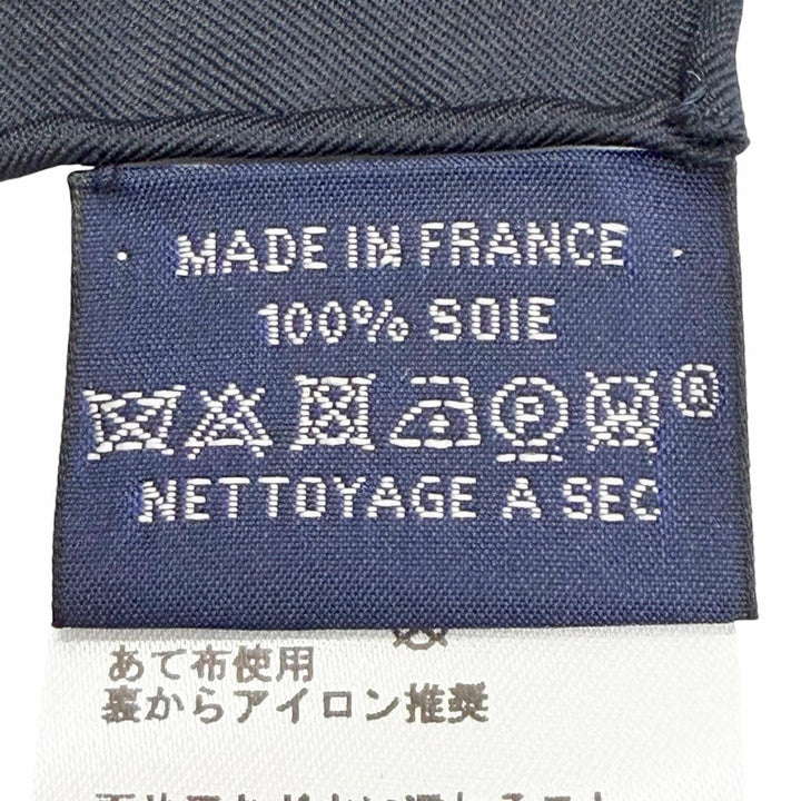 Pristine HERMES poncho Dossard Coaching Jacquard woven shoulder shawl silk