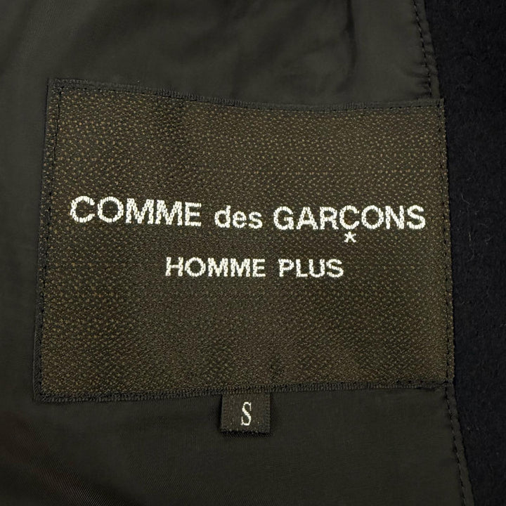 Great COMME des GARCONS HOMME PLUS coat black wool mens S PD-C005