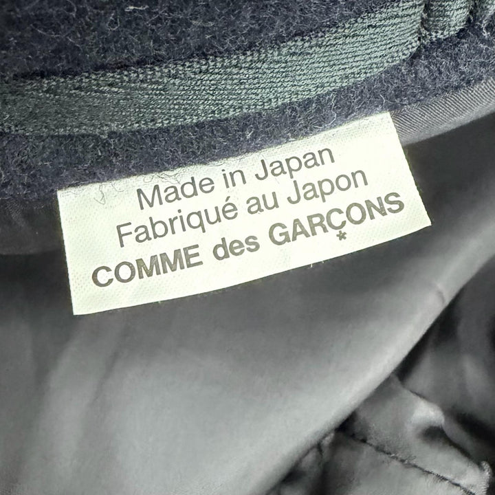 Great COMME des GARCONS HOMME PLUS coat black wool mens S PD-C005