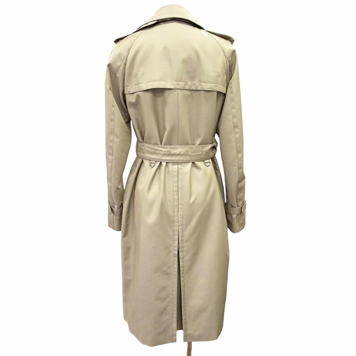 Excellent Aquascutum trench coat Checked lining pattern, wool liner,