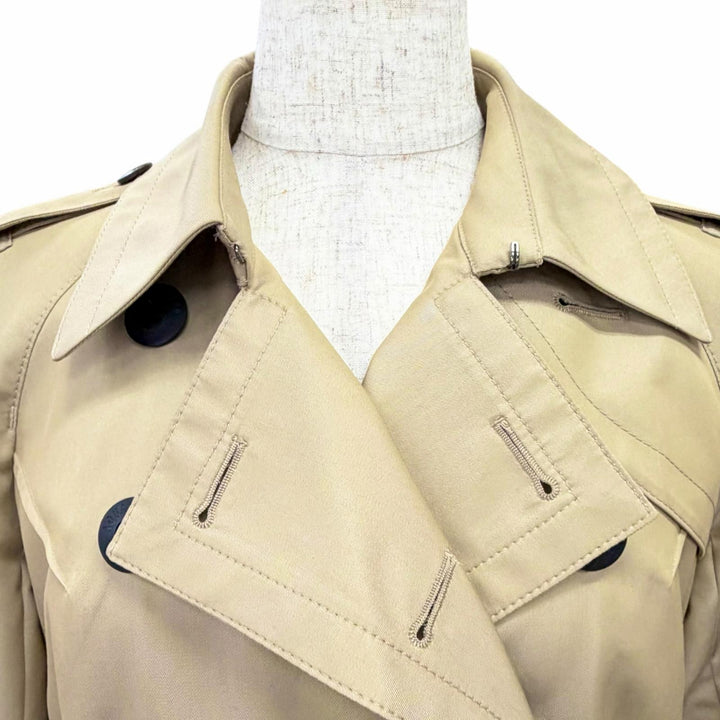 Excellent Aquascutum trench coat Checked lining pattern, wool liner,