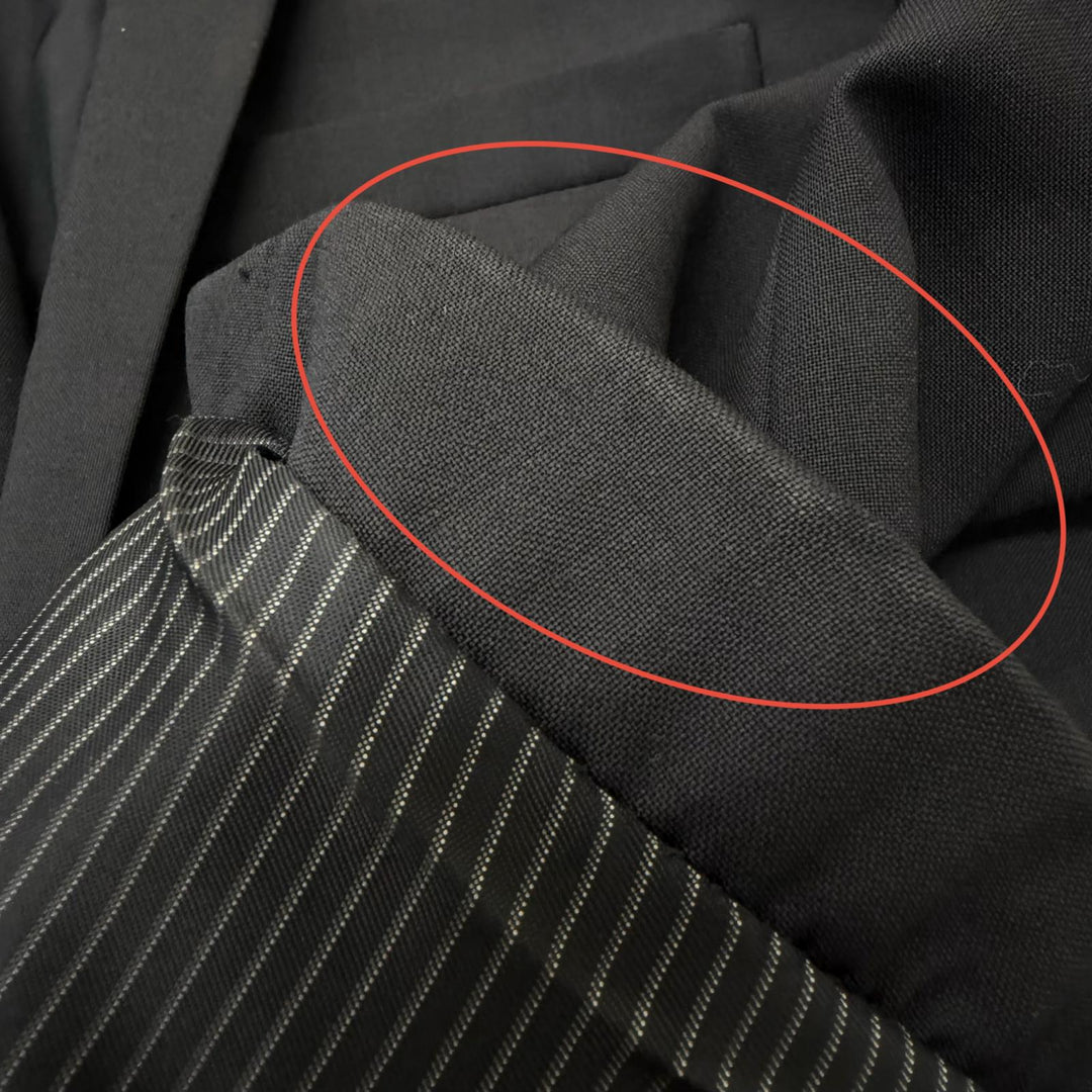 Great Dior HOMME tailored jacket Narrow Lapel Single black wool 003C207A0559
