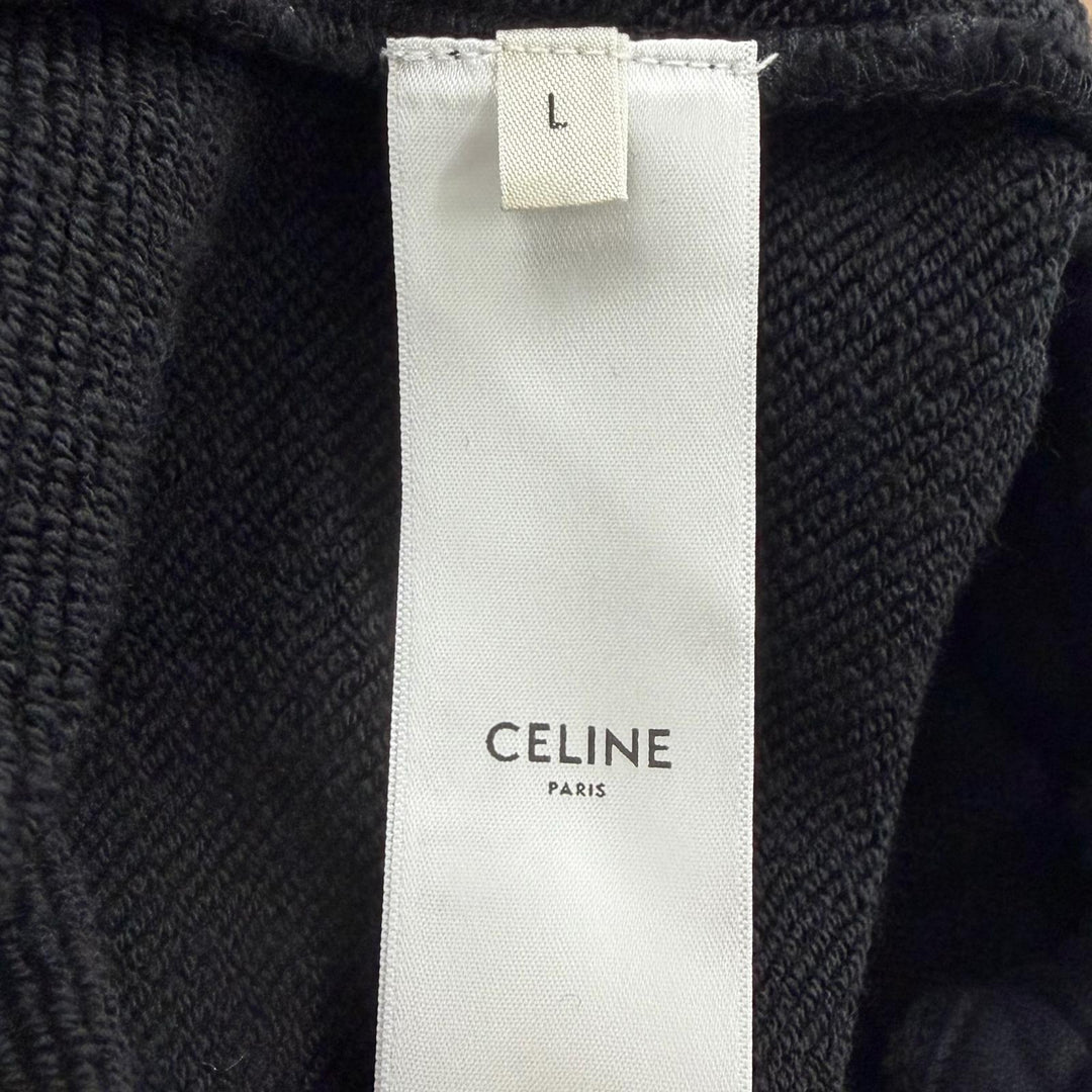 Excellent CELINE Pants black cotton mens L RP04G0N60.38AW