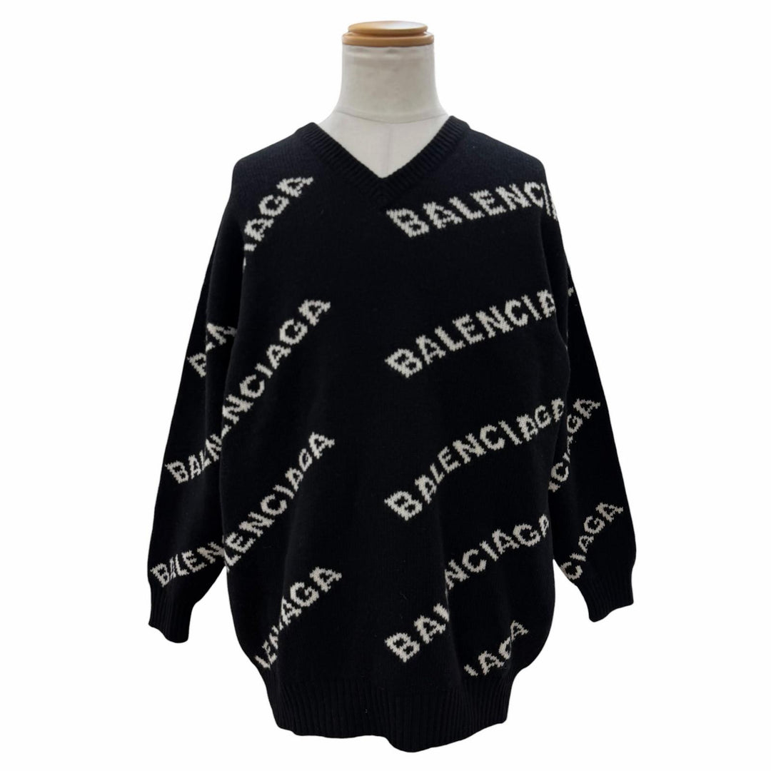 Pristine BALENCIAGA sweater black Camel mens 38 529061