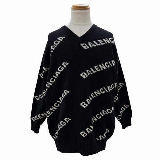 Pristine BALENCIAGA sweater black Camel mens 38 529061