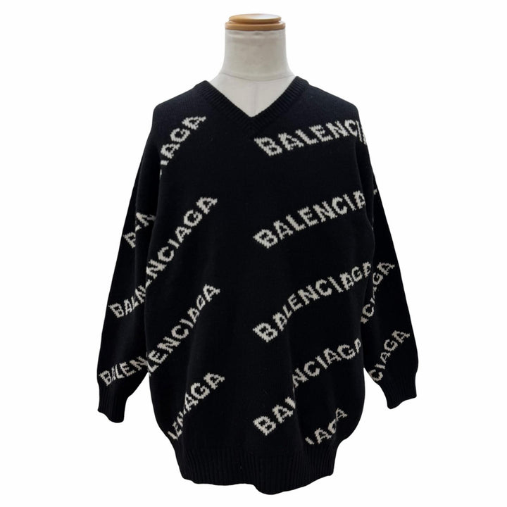 Pristine BALENCIAGA sweater black Camel mens 38 529061