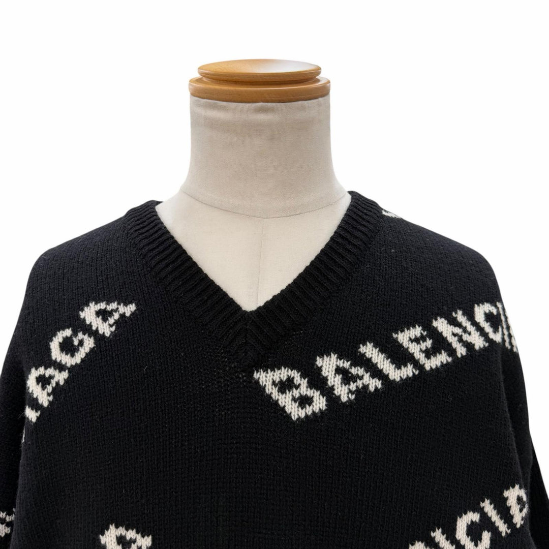 Pristine BALENCIAGA sweater black Camel mens 38 529061