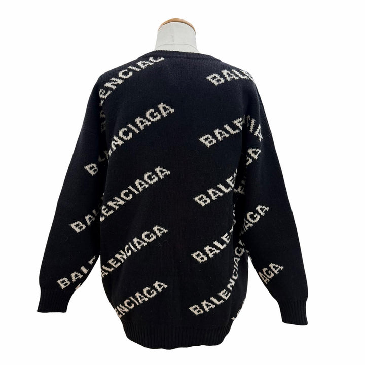 Pristine BALENCIAGA sweater black Camel mens 38 529061