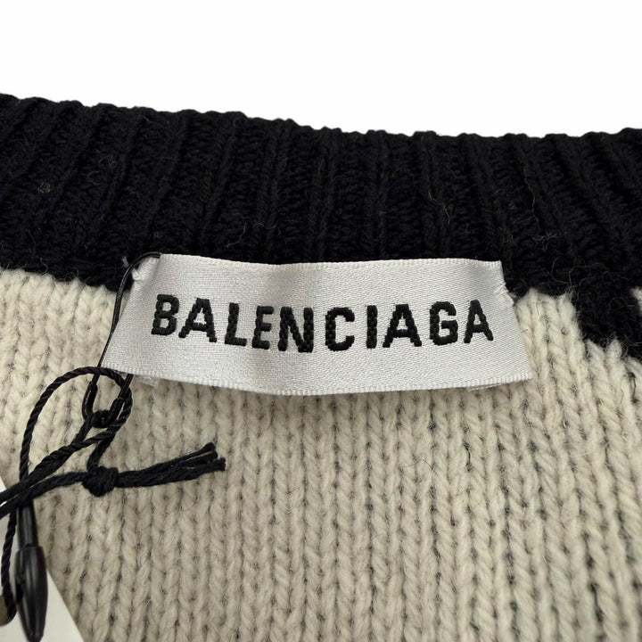 Pristine BALENCIAGA sweater black Camel mens 38 529061