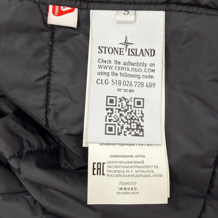 Pristine STONE ISLAND coat khaki polyester mens S 731541727