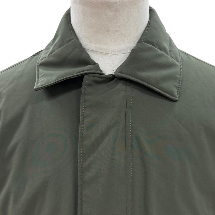 Pristine STONE ISLAND coat khaki polyester mens S 731541727