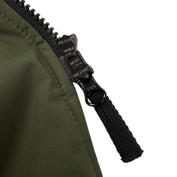 Pristine STONE ISLAND coat khaki polyester mens S 731541727