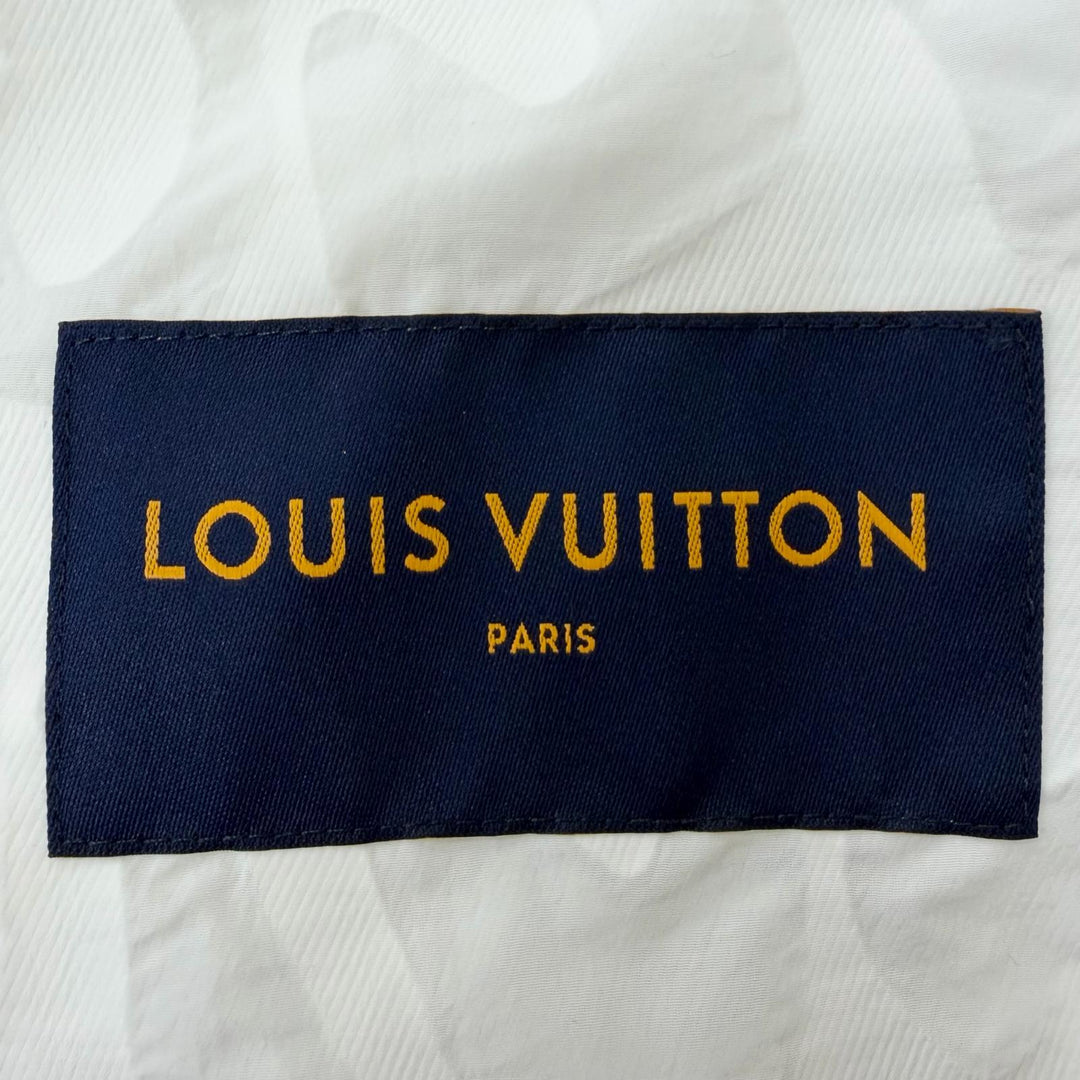 Pristine LOUIS VUITTON Blouson Logo print packable lightweight zip-up jacket