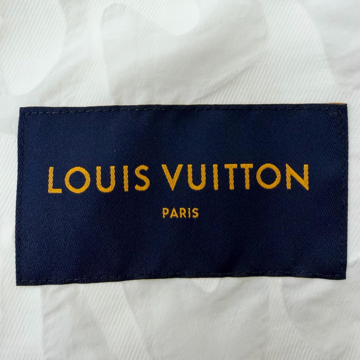 Pristine LOUIS VUITTON Blouson Logo print packable lightweight zip-up jacket