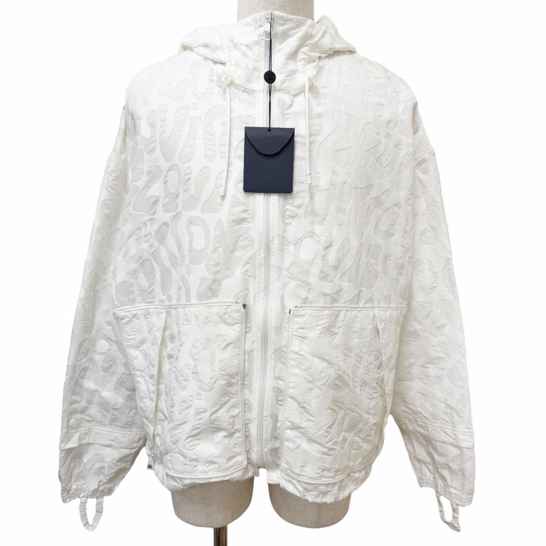 Pristine LOUIS VUITTON Blouson Logo print packable lightweight zip-up jacket