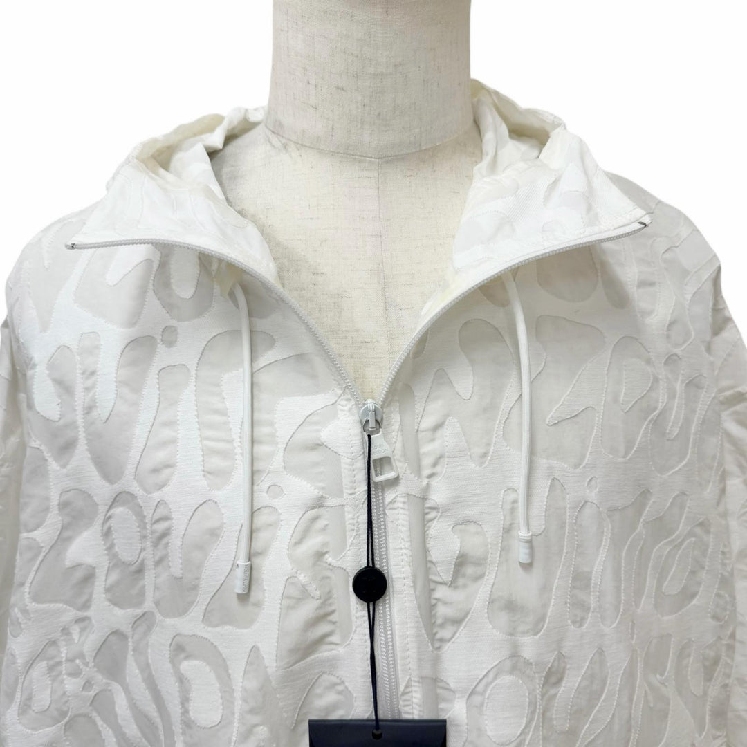 Pristine LOUIS VUITTON Blouson Logo print packable lightweight zip-up jacket